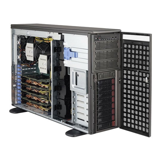 Supermicro 4U 7047GR-TPRF SuperServer for NVIDIA Tesla & Xeon E5-2600