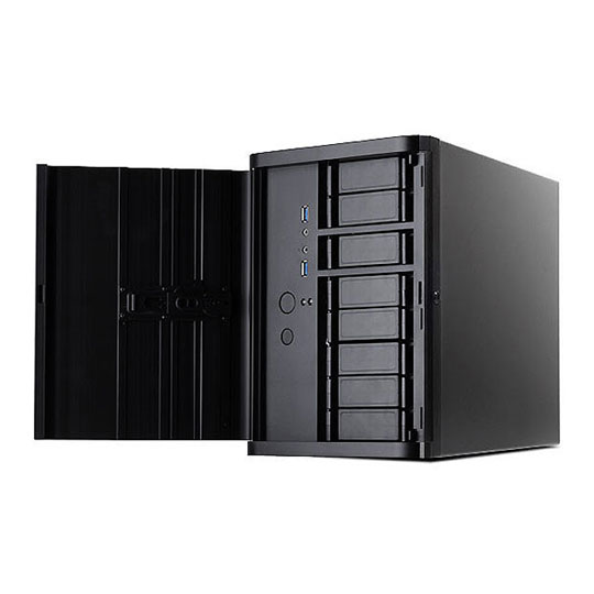 Silverstone DS380B mini-ITX SFF Case 12 Drive Support 8 Hot-swappable No PSU (SFX) : image 2