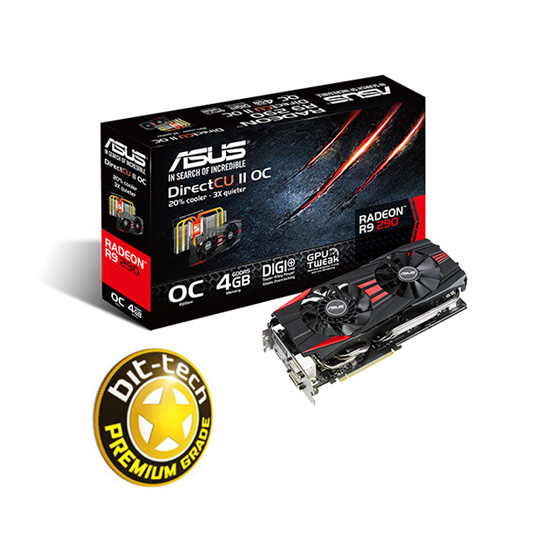 290 Directcu Ii 290 Gpu ASUS Radeon R9 290 Direct CU II OC 4GB AMD PCI