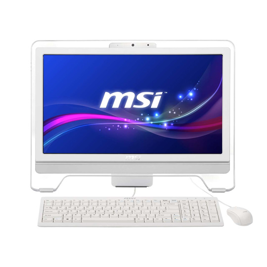 MSI AE2051-056XEU 20" Multi-Touch All in one PC, AMD E2-1800 CPU, 4GB DDR3, 500GB HDD,AMD HD7340 : image 1