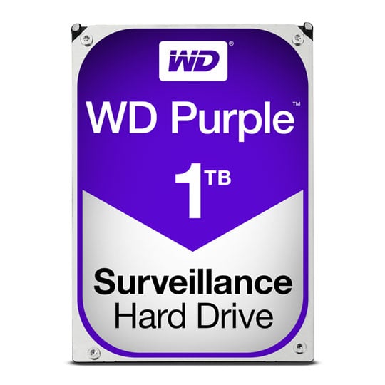 WD 1TB Purple 3.5" SATA3 CCTV/Surveillance HDD/Hard Drive WD10PURX : image 1
