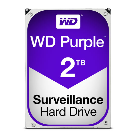 WD 2TB Purple 3.5" SATA3 CCTV/Surveillance HDD/Hard Drive WD20PURX : image 1