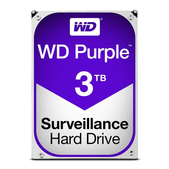 WD 3TB Purple 3.5" SATA3 CCTV/Surveillance HDD/Hard Drive WD30PURX : image 1