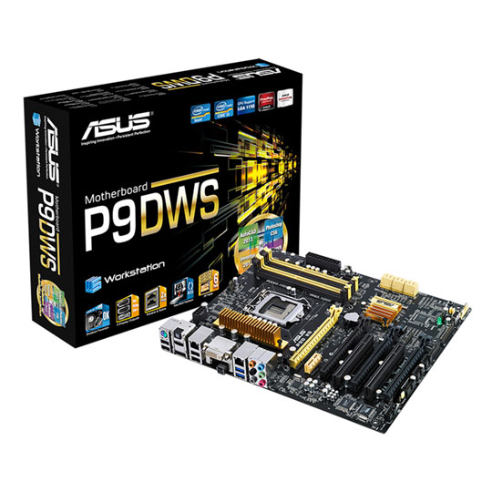 ASUS P9D WS Workstation Socket 1150 ATX Motherboard with USB 3.0 : image 1