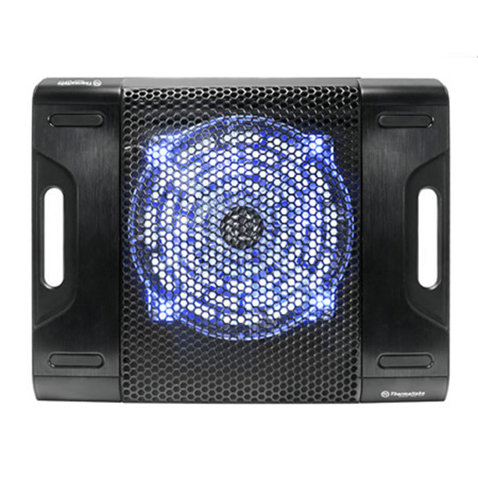 Base Refrigeradora Para Portátil Thermaltake Massive 23 LX CLN0015 - 17 Pulgadas, Ventilador De 200 Mm, 2 Puertos USB Hub - Negro
