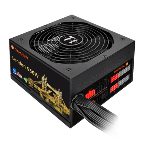 Thermaltake London 550W Quiet Hybrid Modular 80+ GOLD Power Supply : image 1