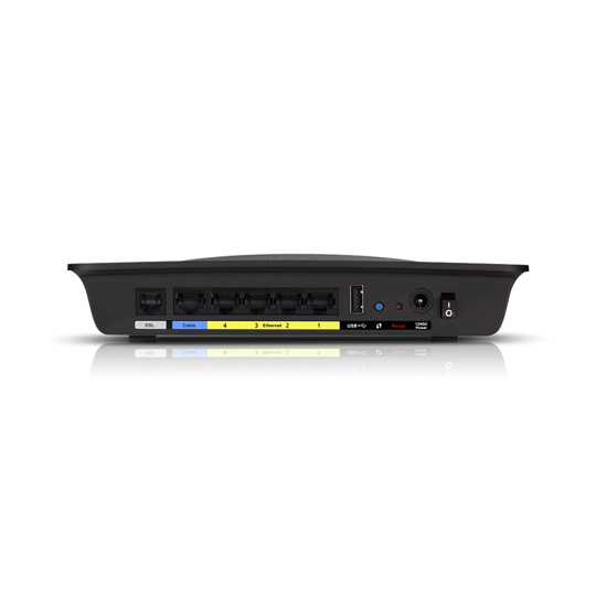 Linksys X3500 Wireless-N Concurrent ADSL2/2+ Dual Band Gigabit Modem ...
