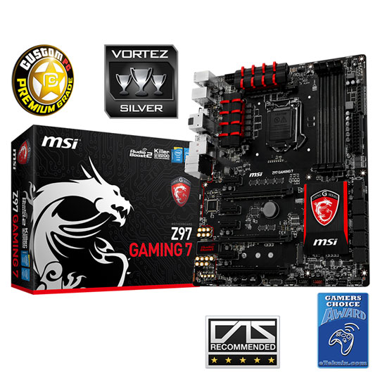 Mainboard Msi Z97 Gaming MSI Z97 GAMING AC ATX Gaming Motherboard