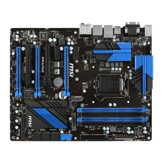MSI Z97S SLI PLUS, Intel Z97 Intel Socket 1150 SLi Performance Motherboard : image 2