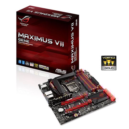 Intel Z87 Asus Maximus Vi Gene Motherboard Z87 MAXIMUS VI GENE