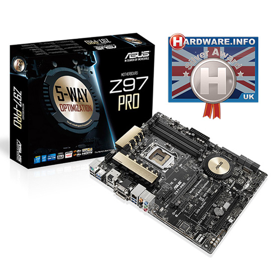 ASUS Z97-PRO Intel ATX Motherboard : image 1
