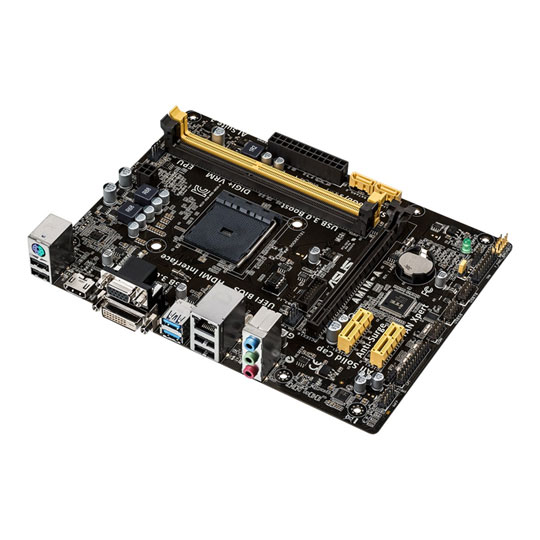 ASUS AM1M-A A Micro-ATX Motherboard with USB 3.0/HDMI : image 1