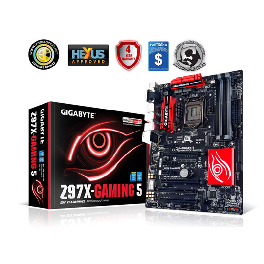 Gigabyte Z97X Gaming 5 Motherboard : image 1