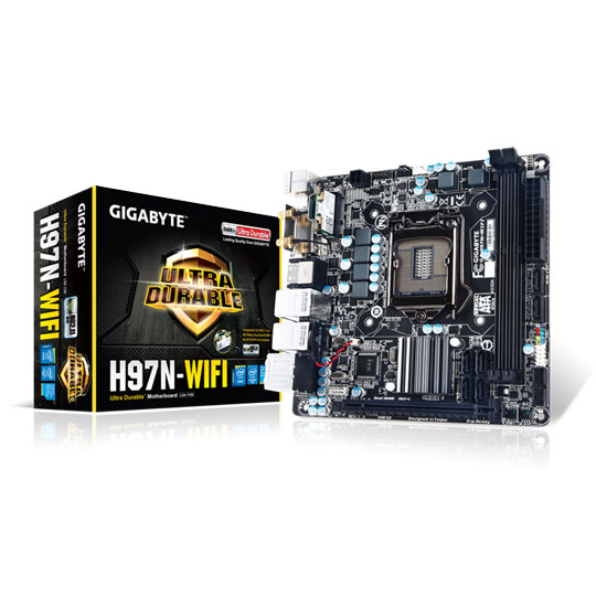 Gigabyte H97N-WIFI Mini-ITX Motherboard : image 1