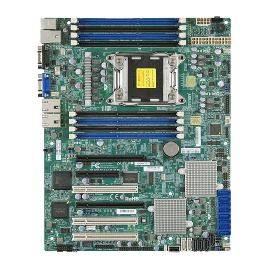 Supermicro X9SRH-7F LGA 2011) supports Intel® Xeon® processor E5-2600/1600 : image 1