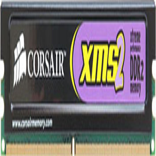 Corsair Memory XMS2 1GB DDR2 PC2-6400 (800) Dual Channel Desktop : image 1