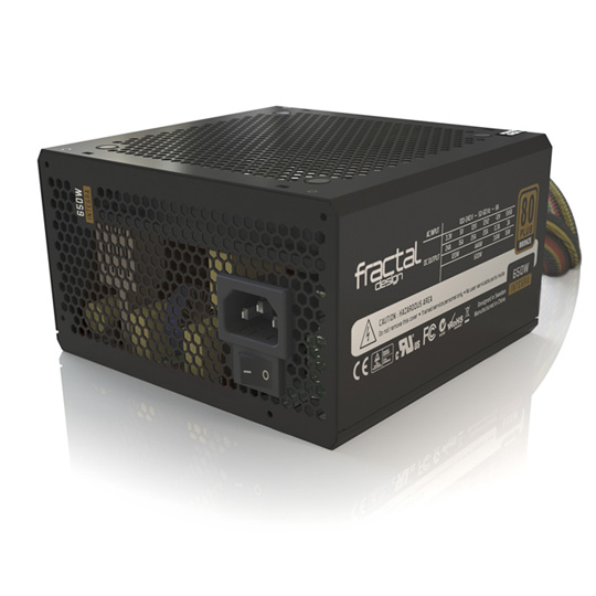 Fractal Design Integra R2 650W 80+ Bronze ATX PSU Compact : image 1