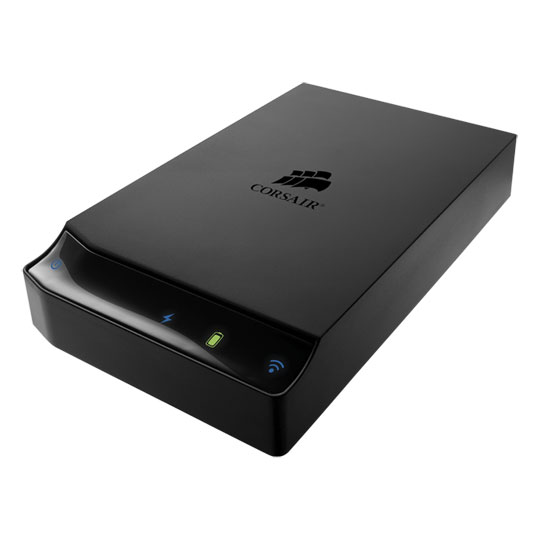 Wireless HDD the Corsair Voyager Air v2 with 1TB Drive and Battery Power inc Airplay/DLNA support : image 1