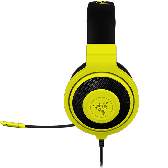 Razer Kraken Pro Gaming Headset - Yellow LN58068 - RZ04-00871000-R3M1 ...