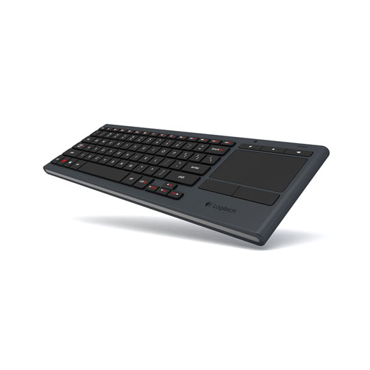 Logitech Illuminated Living-Room K830 Bluetooth Keyboard Cordless