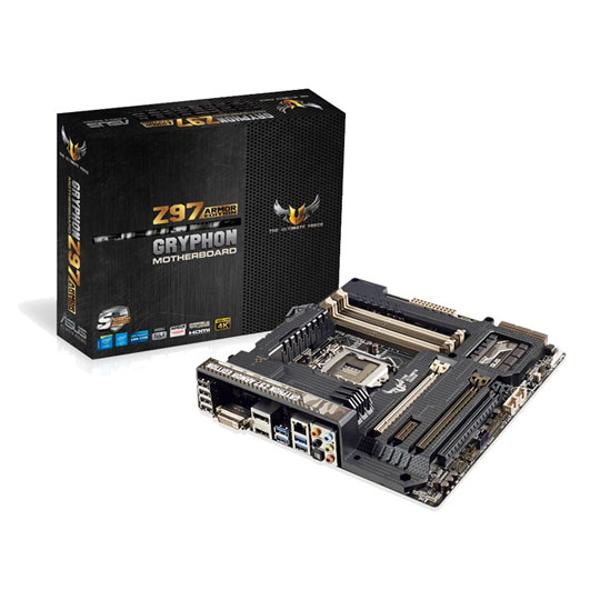 ASUS Z97 Gryphon Armor Edition Micro-ATX Motherboard : image 1