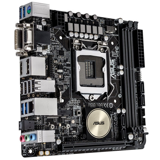 ASUS H97I-PLUS Intel Mini-ITX Motherboard : image 1