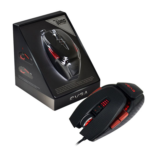 Torq X10 EVGA Carbon Gaming Mouse 8200dpi SCAN EXCLUSIVE : image 1