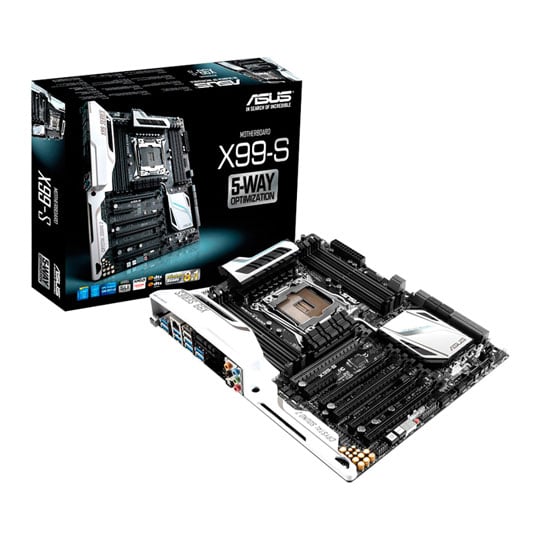 ASUS X99-S ATX Haswell-E Motherboard LN59441 | SCAN UK