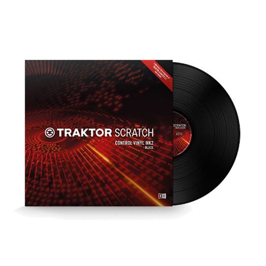 Native Instruments TRAKTOR Scratch Pro Black Control Vinyl  MK2
