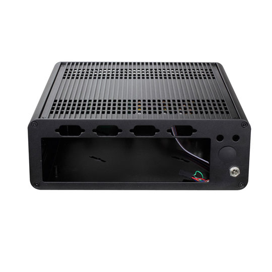 Powercool K3i Mini-ITX Black Aluminium Chassis with 120W PSU VESA READY : image 3