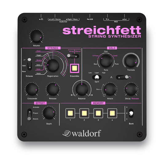 Streichfett String Synth - Waldorf
