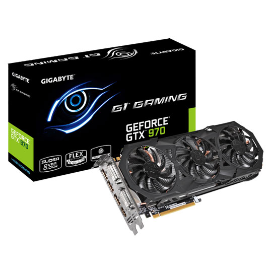Gigabyte GeForce GTX 970 G1 GAMING Graphics Card - 4GB LN59866
