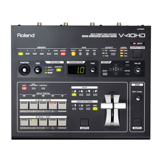 Roland V-40HD Multi-Format Video Switcher