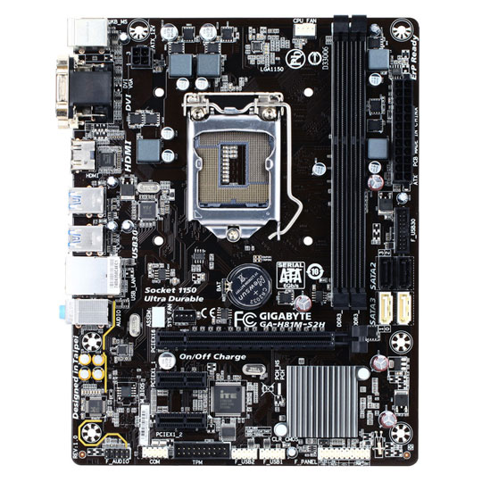 Gigabyte H81M-S2H Micro ATX Motherboard with HDMI/USB 3.0 : image 2