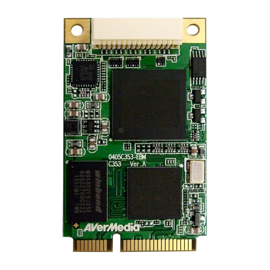 mPCIe Capture Card with VGA Cable from Avermedia C353 : image 1