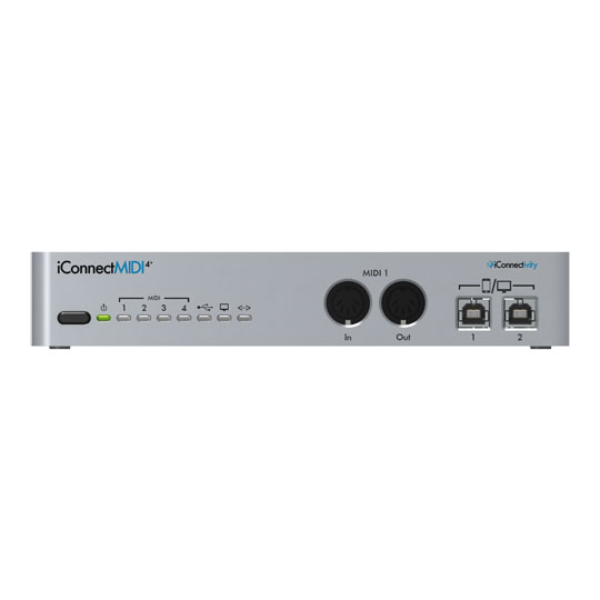 Midi 4+ iConnectivity Midi interface LN60198 - ICO-MIDI-4+ | SCAN UK