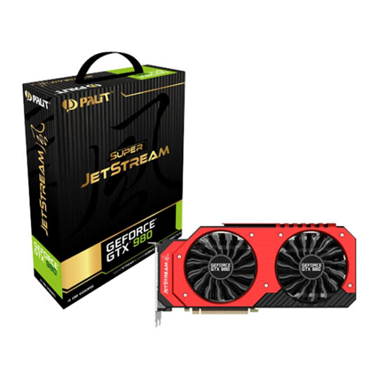 Palit GTX 980 Super JetStream Overclocked 4GB Nvidia PCI Express GeForce Graphics Card Palit : image 1