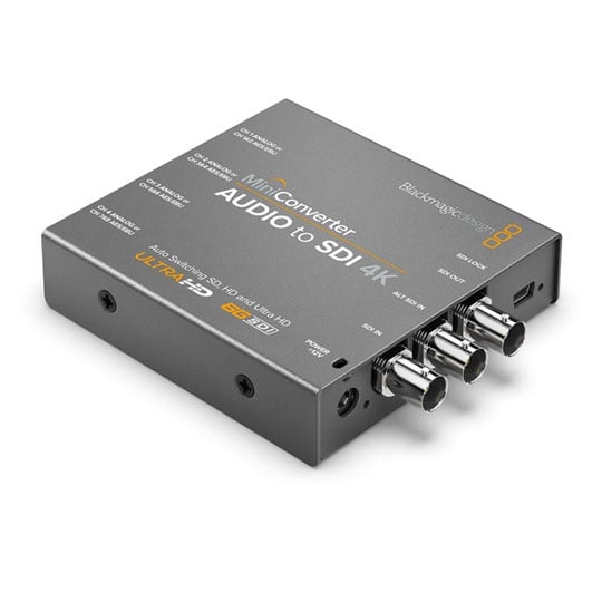 Mini Converter Audio to SDI 4K Blackmagic Design