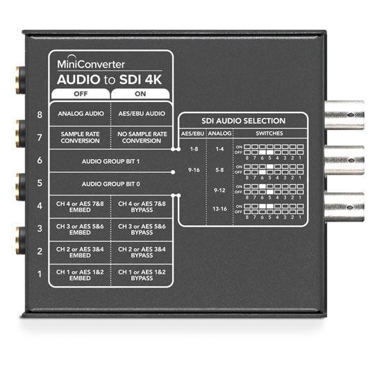 Mini Converter Audio to SDI 4K Blackmagic Design : image 3