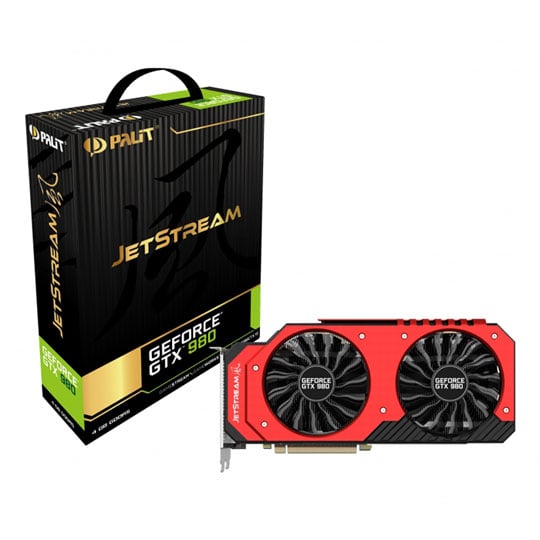 Palit Nvidia GTX 980 Jetstream Graphics Card 4GB : image 1