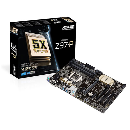 ASUS Intel Z97-P ATX Motherboard : image 1