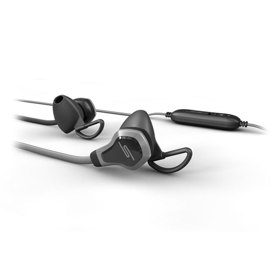SMS Audio Bio Sport Earbud with Heart Monitor Sweat/Water Resistant iOS/Android Apps