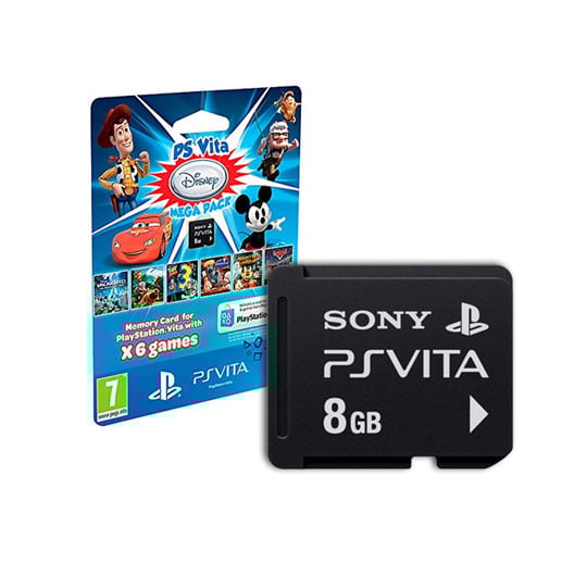 Game Playstation Vita Memory Vita 8GB Memory Card With Disney - Main Image