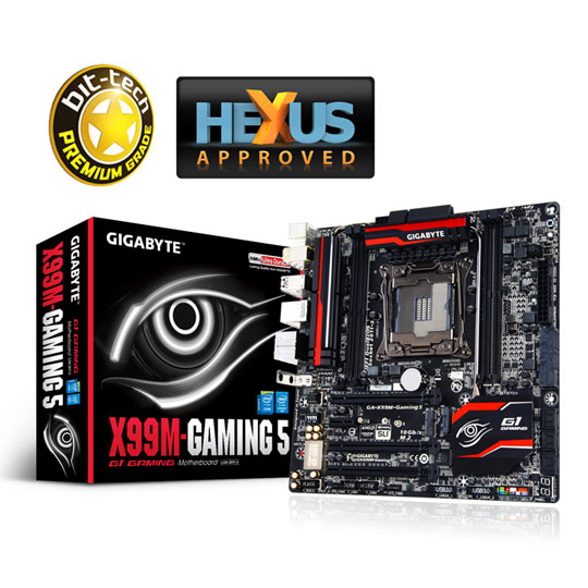Gigabyte X99M Gaming 5 Motherboard : image 1