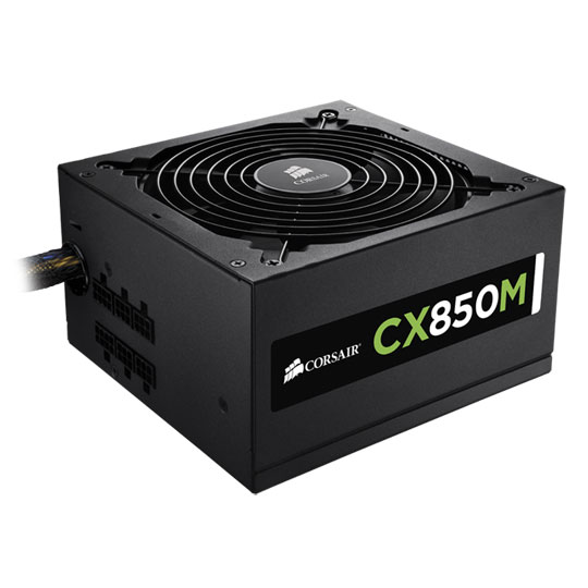 Corsair 850W CX850M Hybrid Modular Power Supply : image 1
