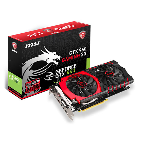 Gtx 960 750 Ti Vs 1050 2gb 750ti Vs 960 MSI GeForce GTX 960 GAMING