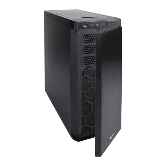 Corsair Carbide 330R Blackout Quiet Mid Tower PC Gaming Case : image 3