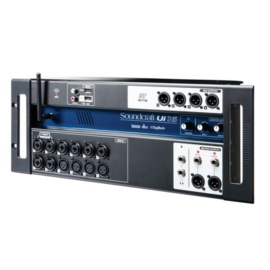 Soundcraft Ui16- 16-input Remote-Controlled Digital Mixer
