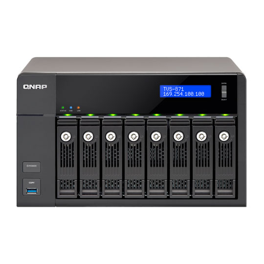 Qnap TVS-871-i3-4G 8Bay : image 2