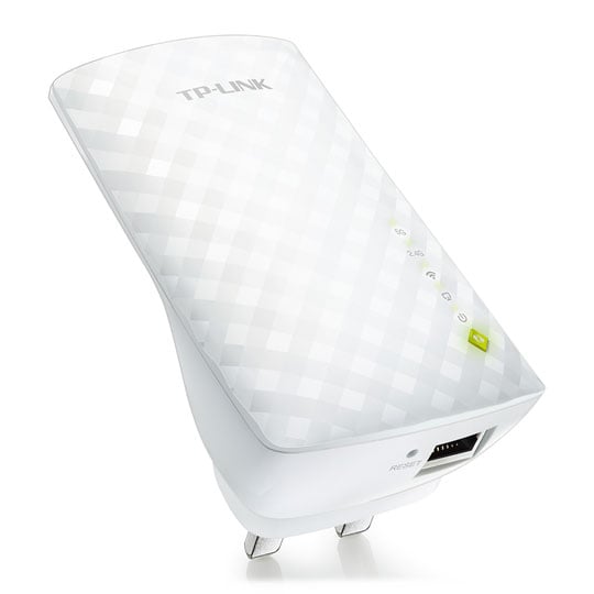 TP-LINK RE200 AC WiFi Range Extender Plug Universal with LAN